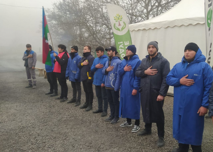   Día 129: Continúa la protesta pacífica de ecoactivistas azerbaiyanos en la carretera Lachin-Khankendi  