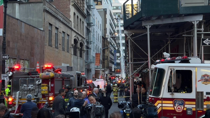 1 killed in New York City parking garage collapse, 5 injured