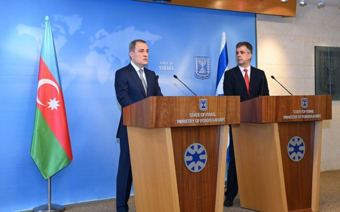  Azerbaijani, Israeli FMs meet in Baku 