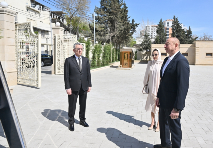 President Ilham Aliyev, First Lady attend opening of Juma Mosque in Narimanov district