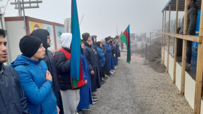   Día 131: Continúa la protesta pacífica de ecoactivistas azerbaiyanos en la carretera Lachin-Khankendi  