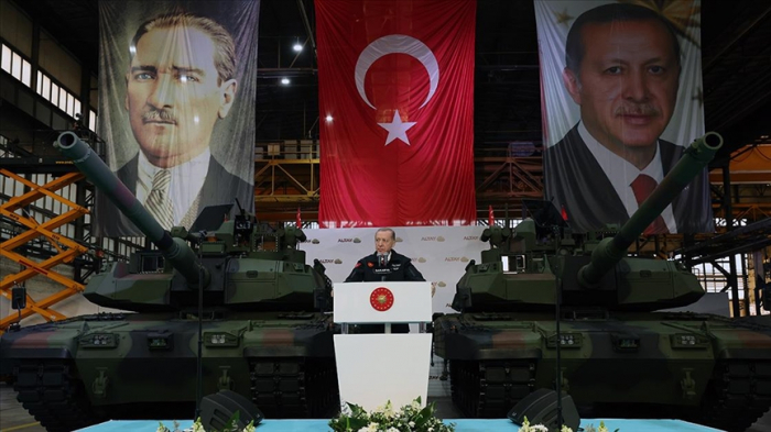 "Altay" tankları Türkiyə ordusuna təhvil verildi