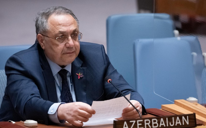  Yaschar Aliyevs Brief an Guterres wurde als UN-Dokument veröffentlicht 