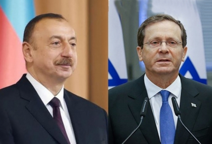   Ilham Aliyev félicite son homologue israélien Isaac Herzog  