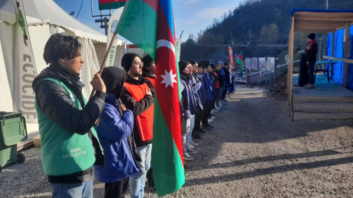  Peaceful protest of Azerbaijani eco-activists on Lachin–Khankendi road enters 136th day 