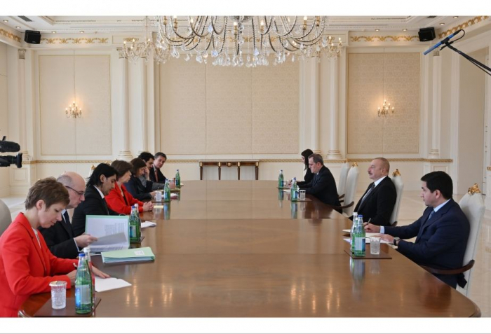  President Ilham Aliyev receives French Minister for Europe and Foreign Affairs 