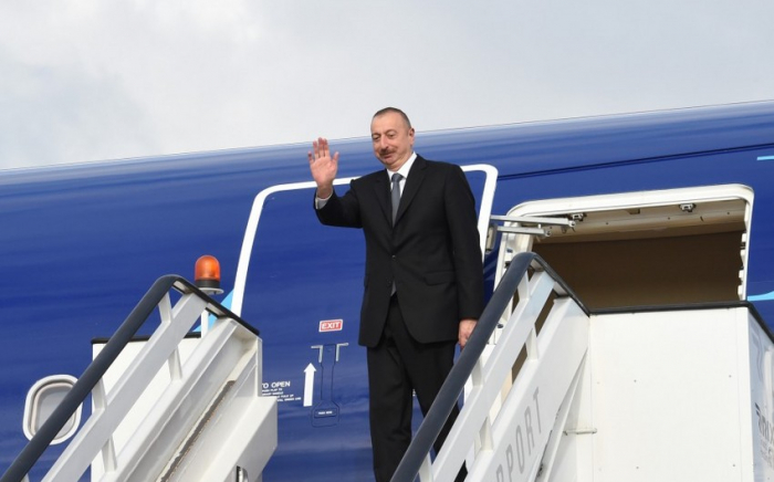   Geschäftsreise von Präsident Ilham Aliyev in die Türkei ist zu Ende  