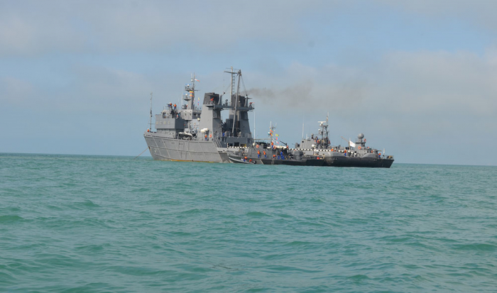  Azerbaijan Naval Forces conduct raiding drills -  VIDEO  