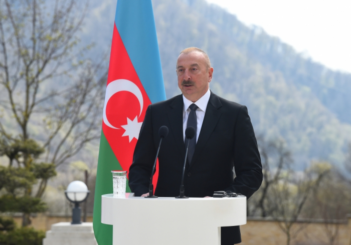  Georgia and Azerbaijan play important part in European energy security - President Ilham Aliyev 