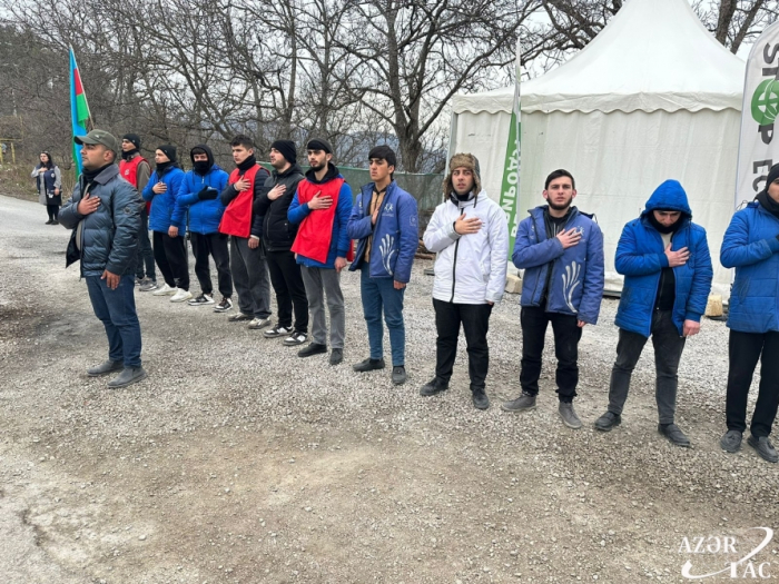   Lachin-Khankendi road: Peaceful protests of Azerbaijani eco-activists enter 119th day  