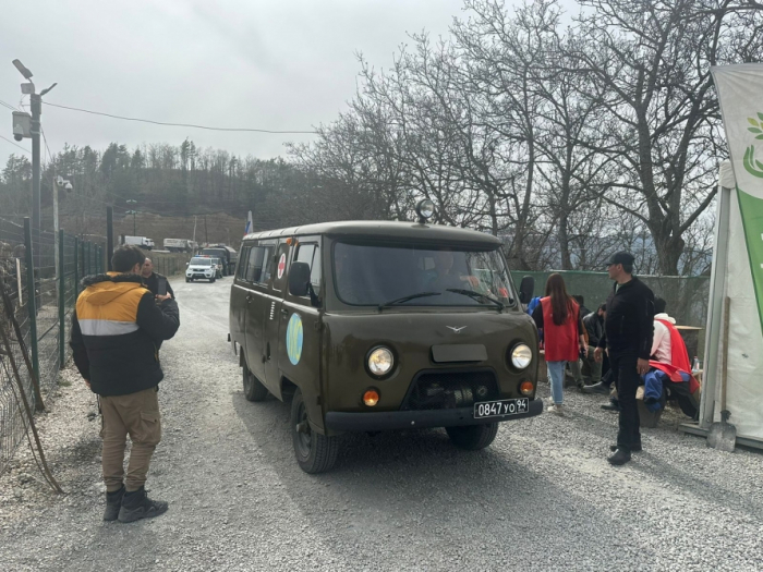   Another convoy of Russian peacekeepers