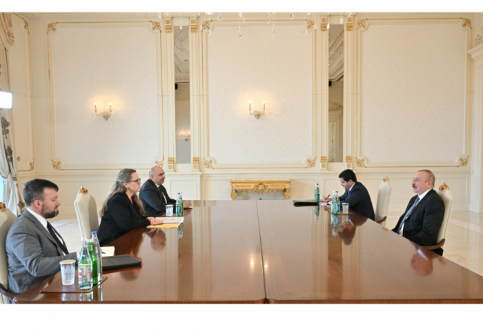  President Ilham Aliyev receives US Deputy Assistant Secretary of State 