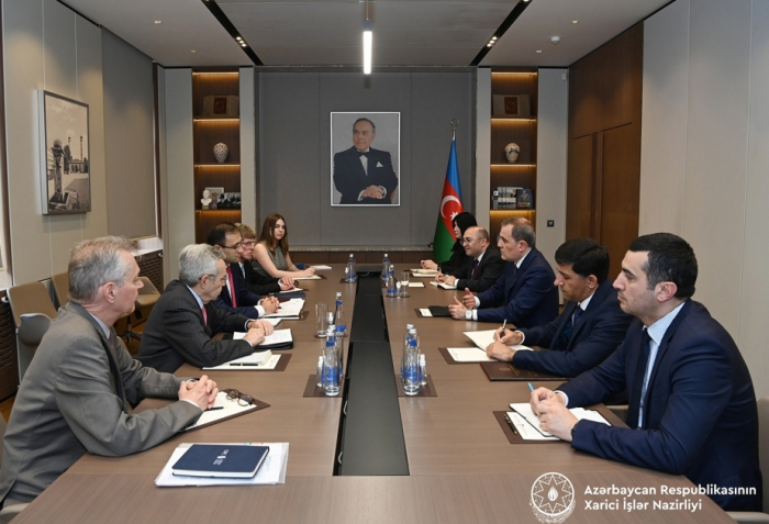 Azerbaijani FM meets with delegation of U.S. Caspian Policy Center