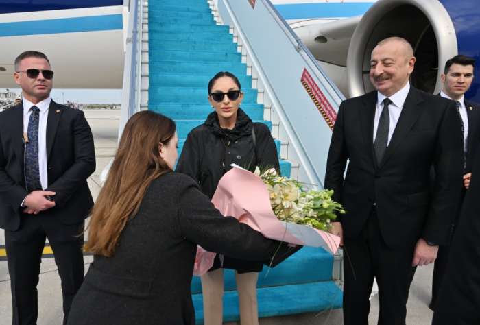  President Ilham Aliyev arrives in Türkiye for working visit 