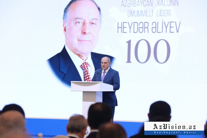       Tahir Budaqov:"Bu gün Heydər Əliyevin ruhu şaddır"     
