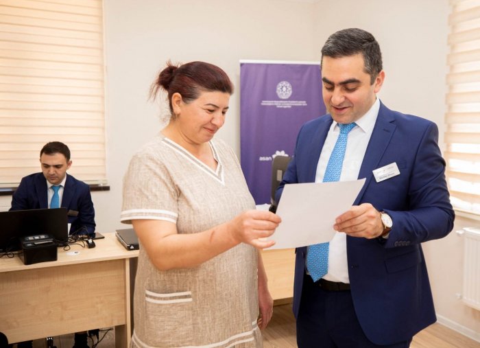 Səyyar ASAN xidmət Talış kəndində -    FOTOLAR   