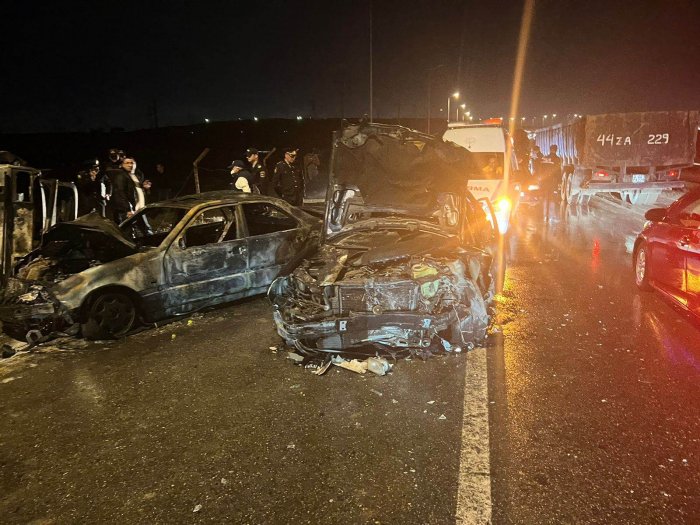    “VAZ 2107” “Mercedes”lə toqquşdu:    İki nəfər ölüb      