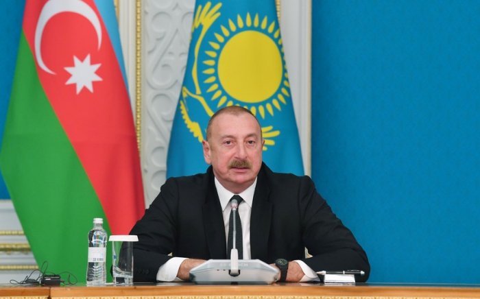    "Heydər Əliyev türk dünyasını birləşdirmək üçün əlindən gələni edirdi"-    Prezident      