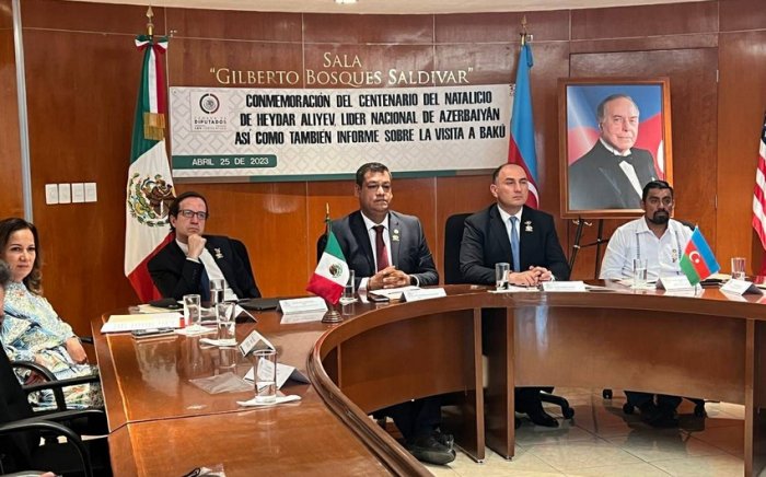 Meksika parlamentində Heydər Əliyevnə həsr olunan konfrans keçirilib