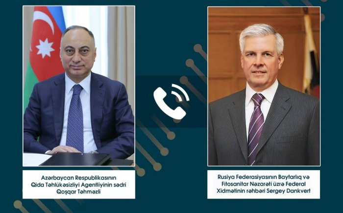 Qoşqar Təhməzli "Rosselxoznadzor"un rəhbəri ilə danışıb