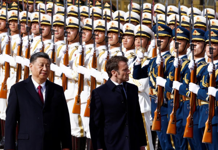 Macron tells Xi to reason with Russia for Ukraine peace