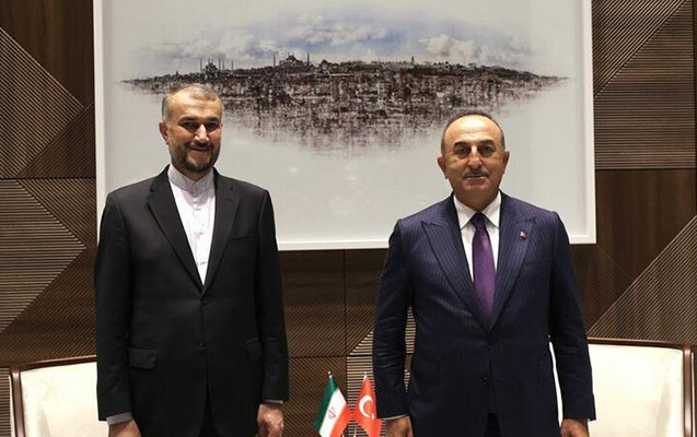 Çavuşoğlu və Abdullahian regional məsələləri müzakirə ediblər