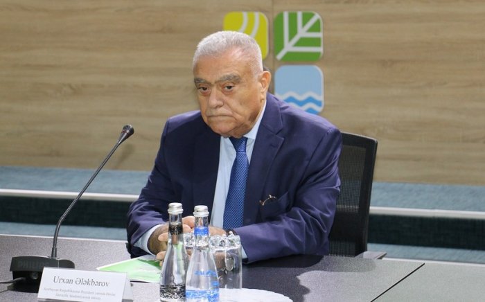    Urxan Ələkbərov “Şərəf” ordeni ilə təltif edilib     
