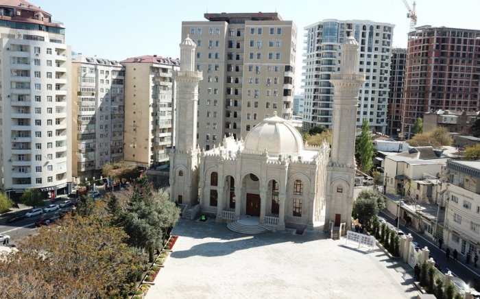 “Cümə” məscidində 600-ə yaxın insan ibadət edə biləcək