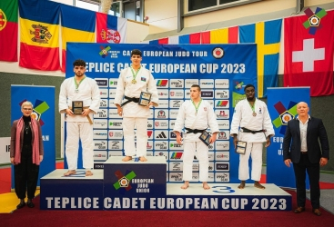 La selección nacional de jóvenes judokas de Azerbaiyán se convirtió en campeón de la Copa de Europa