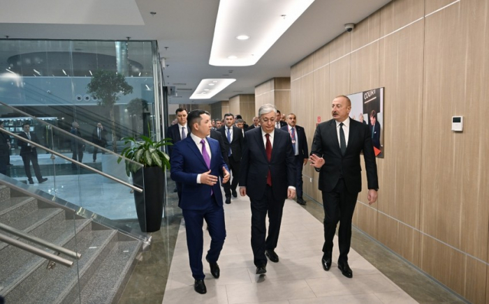     Aserbaidschans Präsident:   „Wir verbinden alle Infrastrukturen vollständig durch den Mittleren Korridor“  