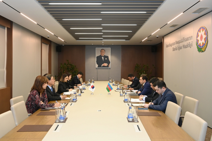 Se discuten cuestiones de cooperación entre Azerbaiyán y Corea