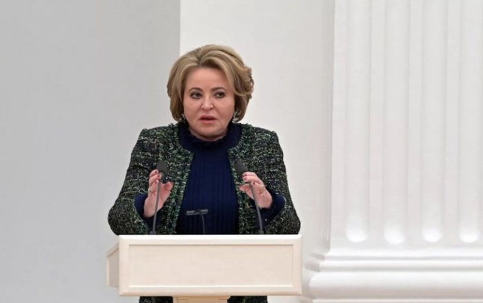    Matvienko:    "Rusiya tezliklə İrəvanla Bakının sülh imzalayacağına ümidlidir"