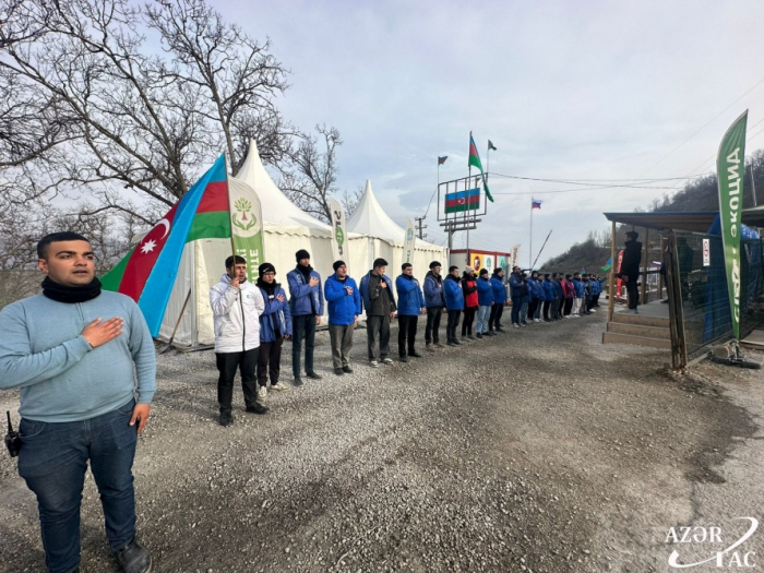 Route Latchine-Khankendi : La manifestation pacifique des éco-activistes entre dans son 126e jour