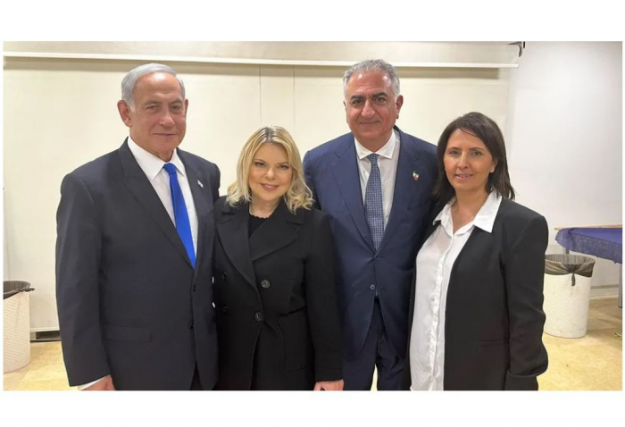    Reza Pəhləvi Netanyahu ilə görüşüb   