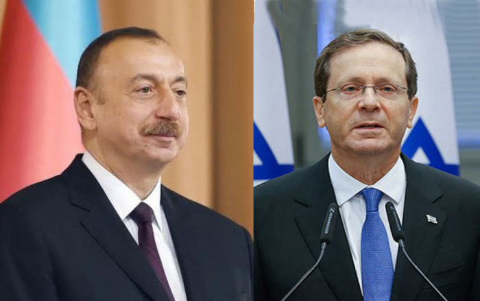  El presidente de Israel invitó a Ilham Aliyev a visitar su país 