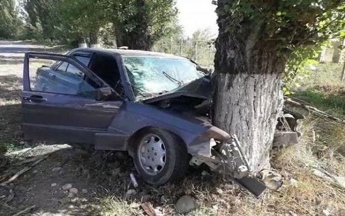   Goranboyda avtomobil qəza törətdi,    hərbçilər öldü    