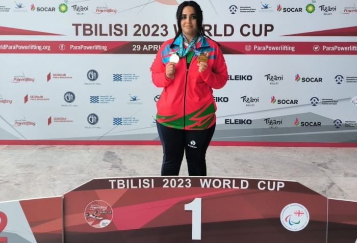 Azerbaijani powerlifter shatters European record at World Cup in Tbilisi