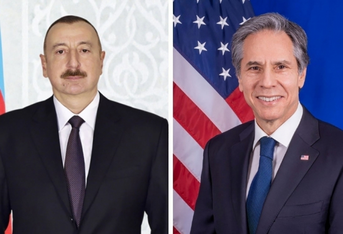   US-Außenminister telefoniert mit dem Präsidenten Ilham Aliyev  