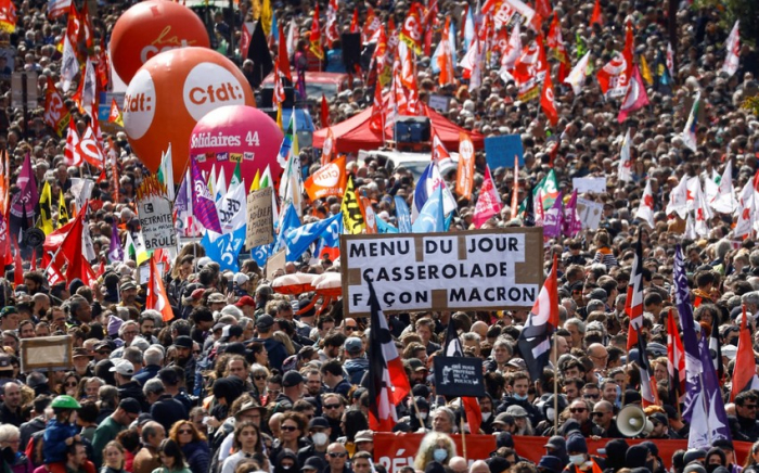 French unions call for nationwide protest on June 6