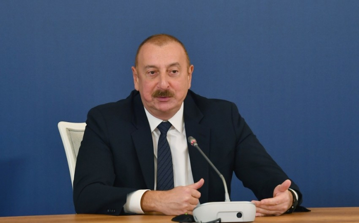  "Wir planen, stark in den Aufbau eines Gasverteilungsnetzes in Albanien zu investieren"  - Ilham Aliyev  