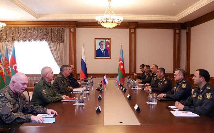 Azerbaijan Defense Minister Receives New Commander Of Russian ...