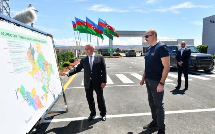    Prezident 330 kV-luq “Cəbrayıl” qovşaq yarımstansiyasının açılışını edib   
