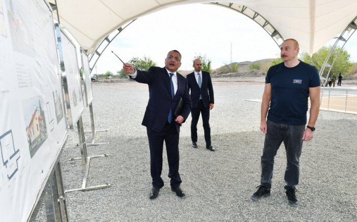    Cəbrayılın Şükürbəyli və Horovlu kəndlərinin təməli qoyulub   