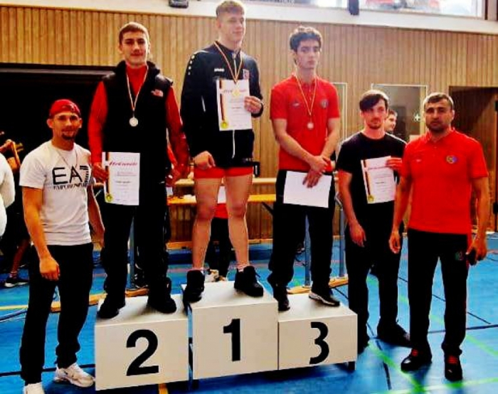 Young Azerbaijani wrestlers claim two medals in Germany