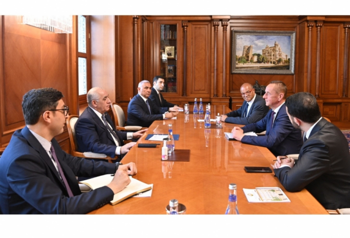 Azerbaijani PM meets with presidents of International Canoe Federation and European Canoe Association