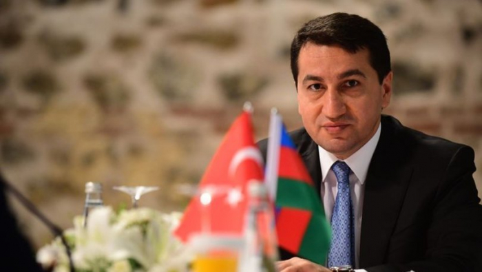     Hikmat Hajiyev:   "Mit der Öffnung des Zangazur-Korridors wird die Blockade von Nachitschewan enden"  