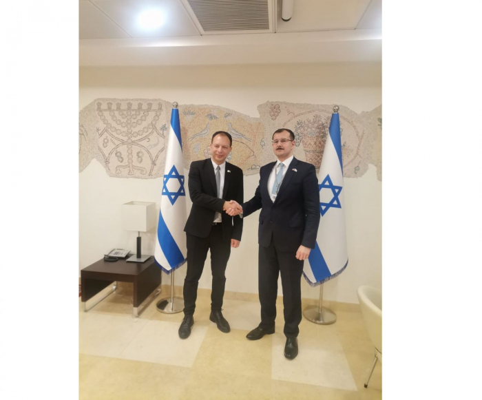 Azerbaijani ambassador meets with chair of Israel-Azerbaijan Parliamentary Friendship Group