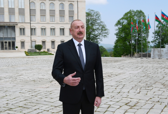     Präsident Ilham Aliyev:   Heydar Aliyev hat seinen Ureinwohnern jederzeit treu gedient  