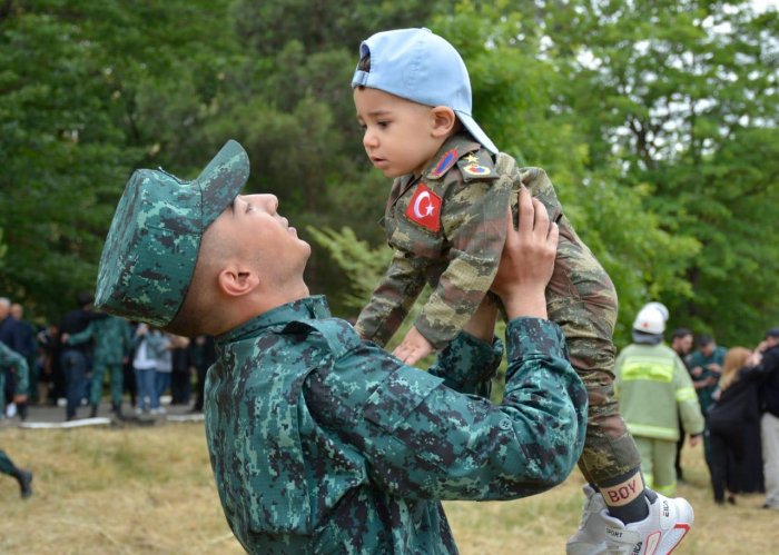 Gənc əsgərlərin andiçmə mərasimi keçirilib