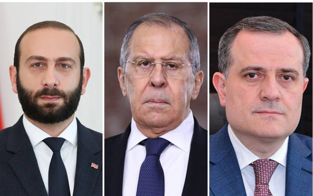  Les ministres des Affaires étrangères azerbaïdjanais, russe et arménien se sont rencontrés à Moscou 